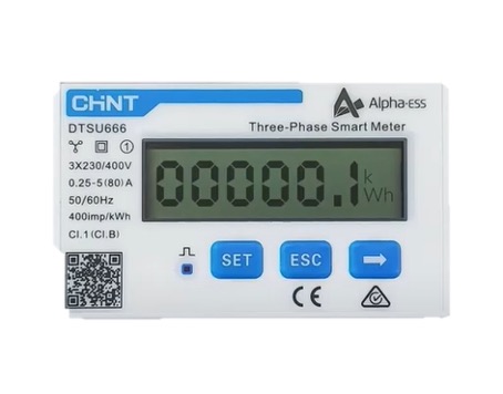 Meter DTSU666-100/40mA 3 CTs